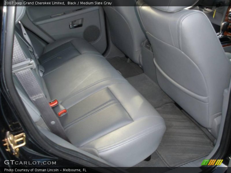 Black / Medium Slate Gray 2007 Jeep Grand Cherokee Limited