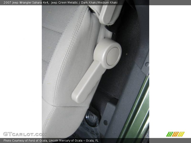 Jeep Green Metallic / Dark Khaki/Medium Khaki 2007 Jeep Wrangler Sahara 4x4