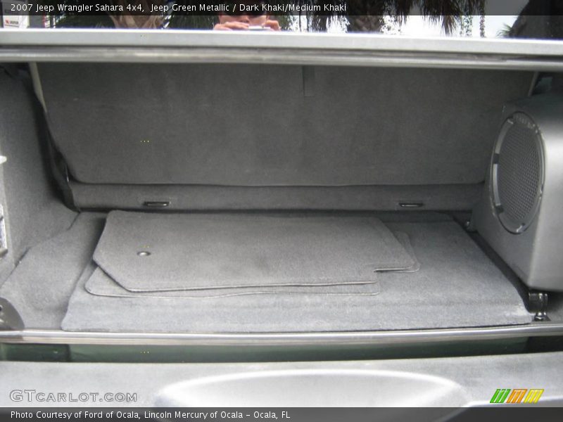 Jeep Green Metallic / Dark Khaki/Medium Khaki 2007 Jeep Wrangler Sahara 4x4