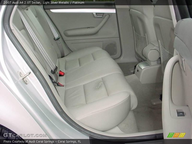 Light Silver Metallic / Platinum 2007 Audi A4 2.0T Sedan