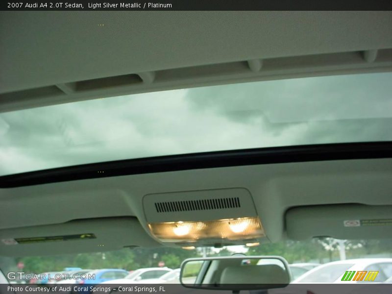 Light Silver Metallic / Platinum 2007 Audi A4 2.0T Sedan