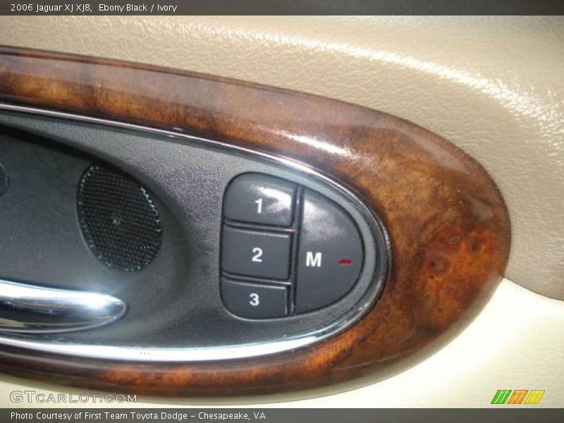 Ebony Black / Ivory 2006 Jaguar XJ XJ8