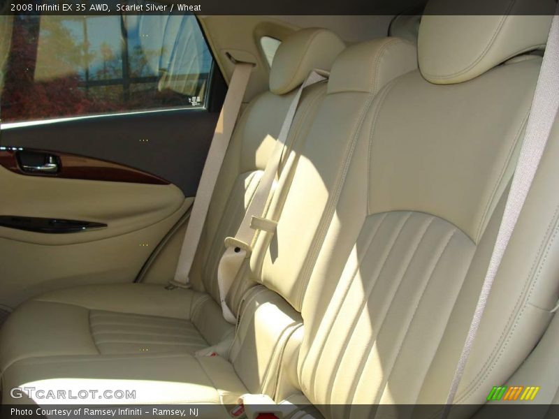 Scarlet Silver / Wheat 2008 Infiniti EX 35 AWD