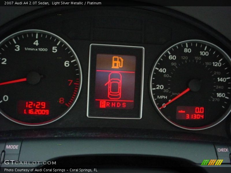 Light Silver Metallic / Platinum 2007 Audi A4 2.0T Sedan