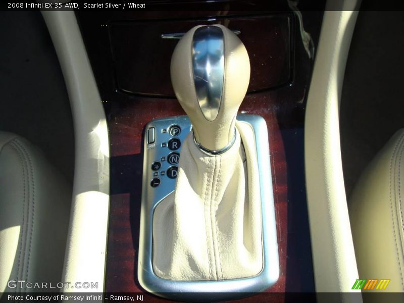 Scarlet Silver / Wheat 2008 Infiniti EX 35 AWD
