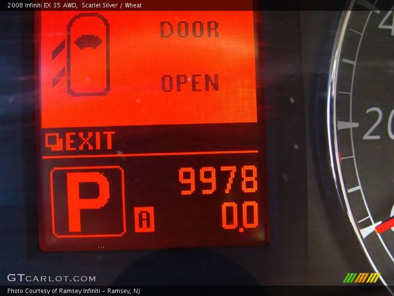 Scarlet Silver / Wheat 2008 Infiniti EX 35 AWD