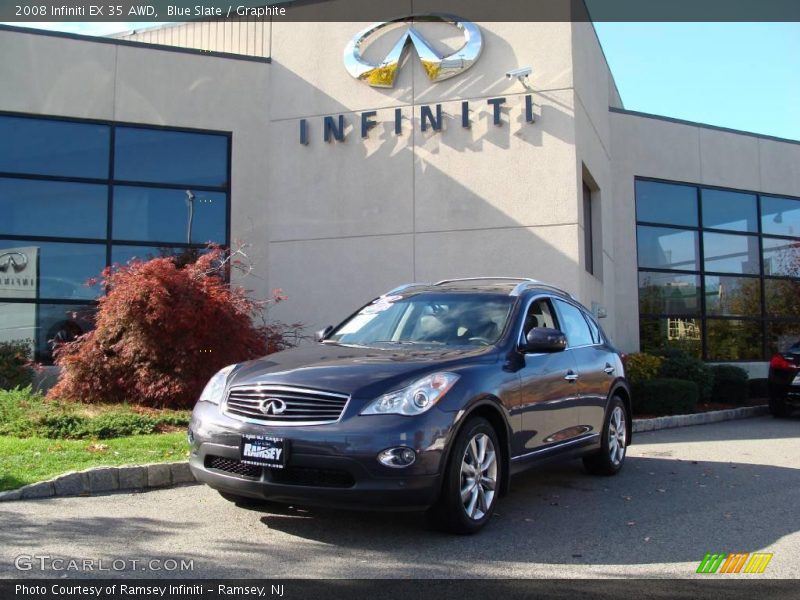 Blue Slate / Graphite 2008 Infiniti EX 35 AWD