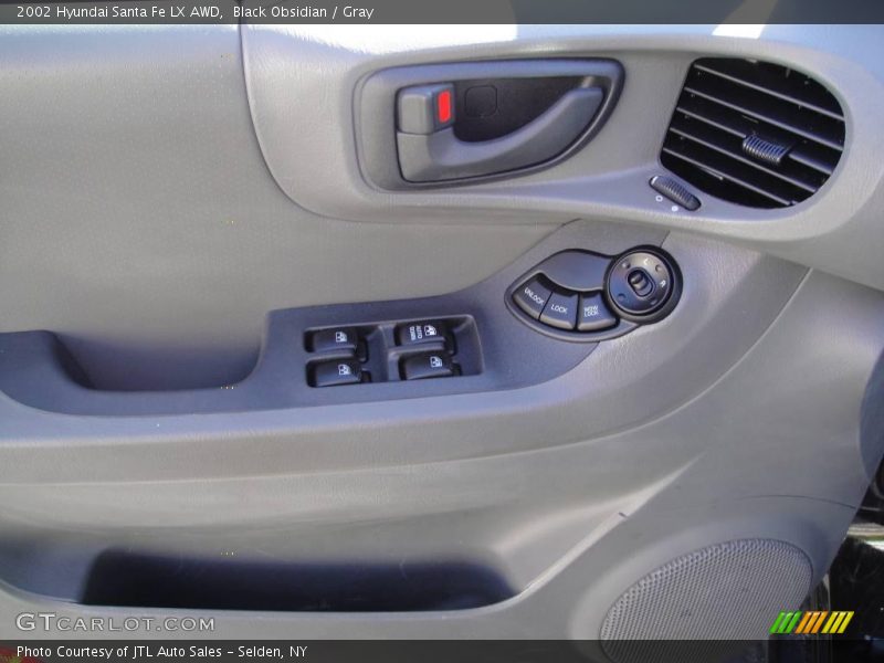 Black Obsidian / Gray 2002 Hyundai Santa Fe LX AWD