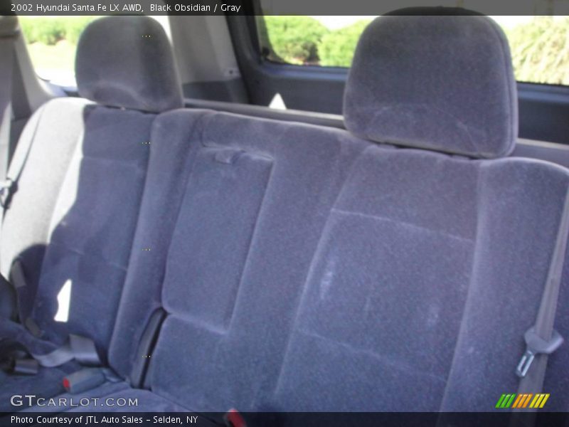 Black Obsidian / Gray 2002 Hyundai Santa Fe LX AWD