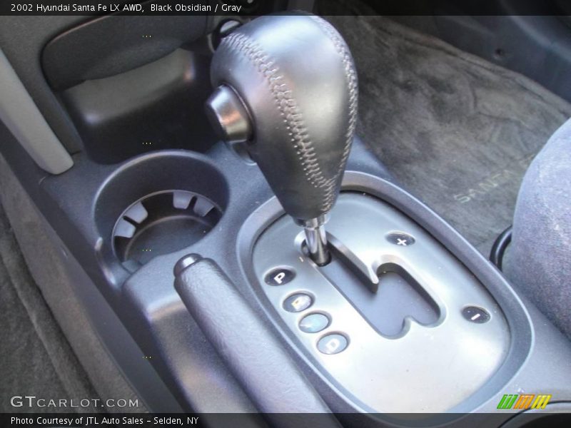Black Obsidian / Gray 2002 Hyundai Santa Fe LX AWD