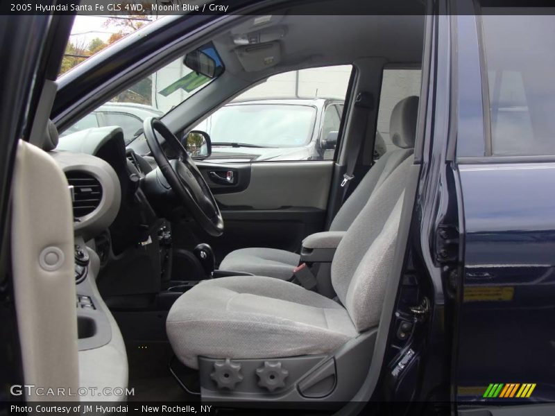 Moonlit Blue / Gray 2005 Hyundai Santa Fe GLS 4WD