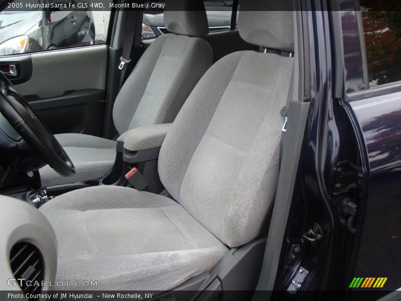 Moonlit Blue / Gray 2005 Hyundai Santa Fe GLS 4WD