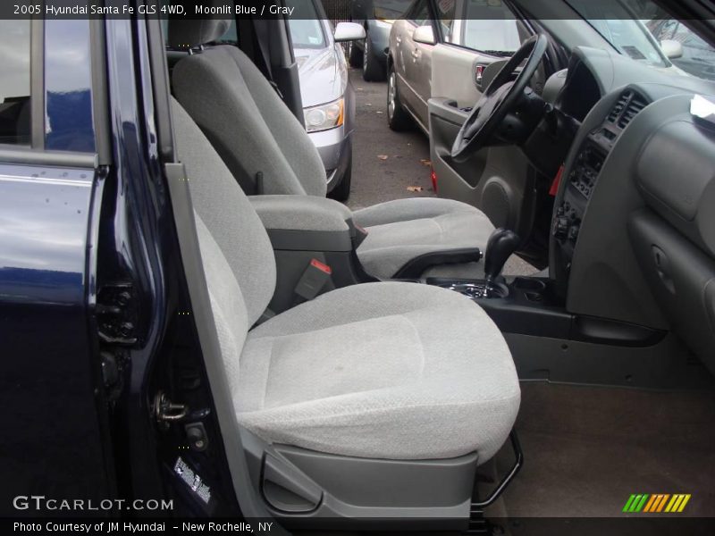 Moonlit Blue / Gray 2005 Hyundai Santa Fe GLS 4WD