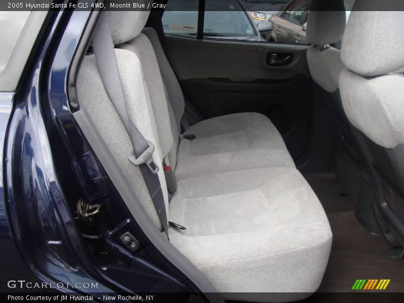Moonlit Blue / Gray 2005 Hyundai Santa Fe GLS 4WD