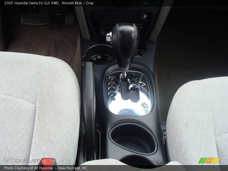Moonlit Blue / Gray 2005 Hyundai Santa Fe GLS 4WD