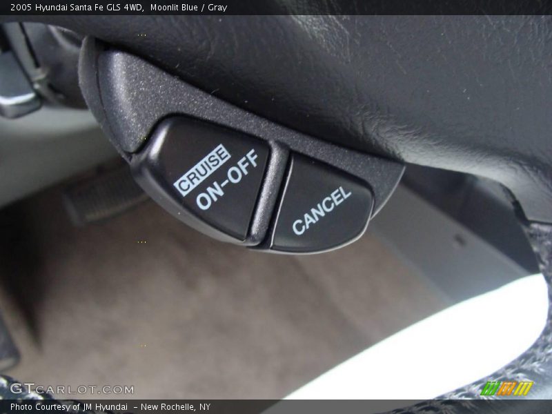 Moonlit Blue / Gray 2005 Hyundai Santa Fe GLS 4WD