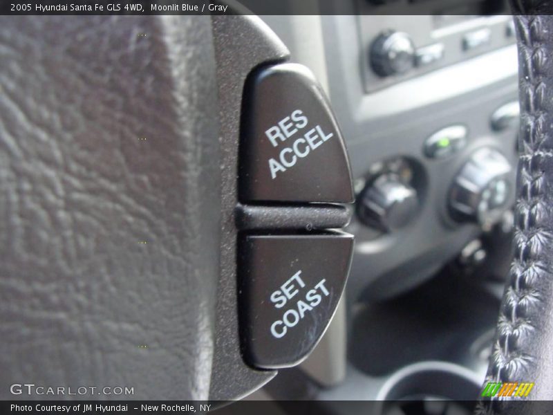 Moonlit Blue / Gray 2005 Hyundai Santa Fe GLS 4WD