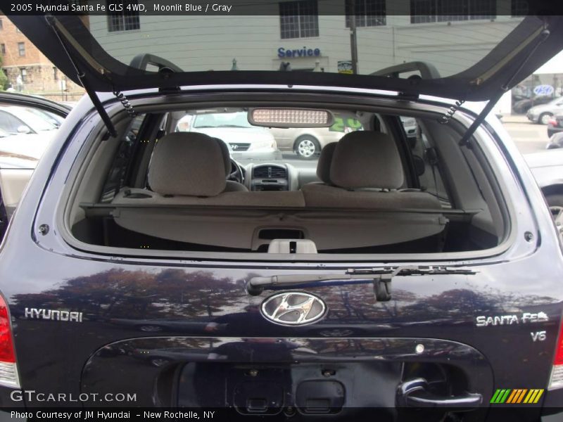 Moonlit Blue / Gray 2005 Hyundai Santa Fe GLS 4WD