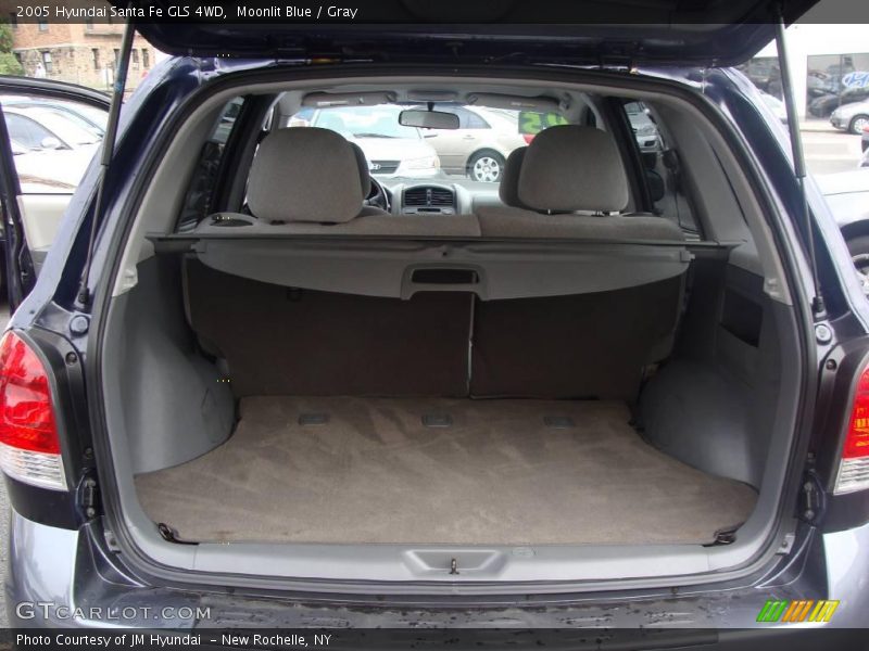 Moonlit Blue / Gray 2005 Hyundai Santa Fe GLS 4WD