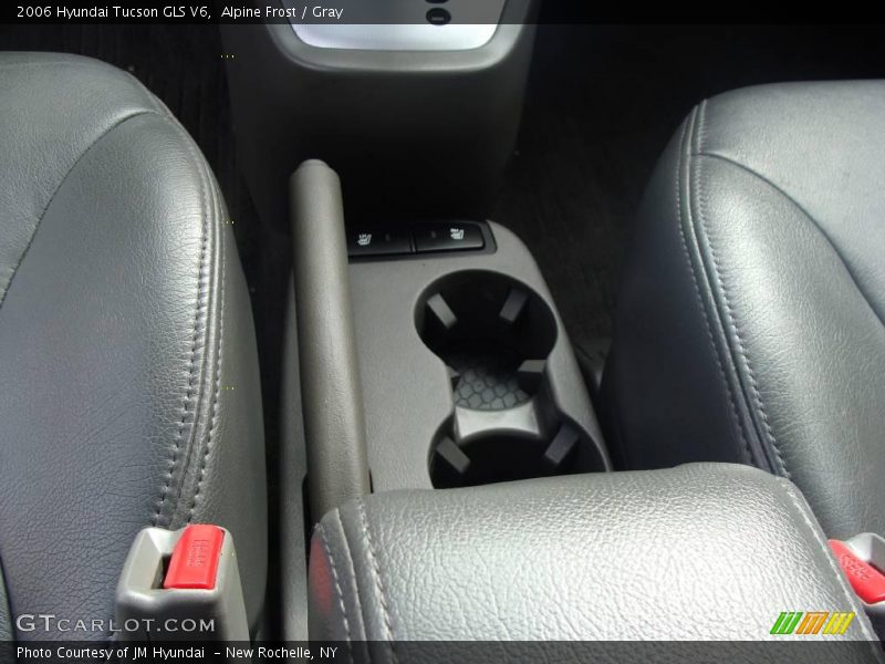 Alpine Frost / Gray 2006 Hyundai Tucson GLS V6