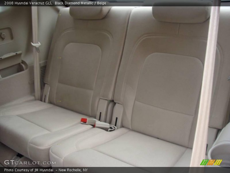 Black Diamond Metallic / Beige 2008 Hyundai Veracruz GLS