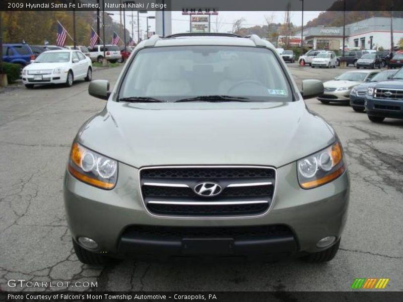 Natural Khaki / Beige 2009 Hyundai Santa Fe Limited