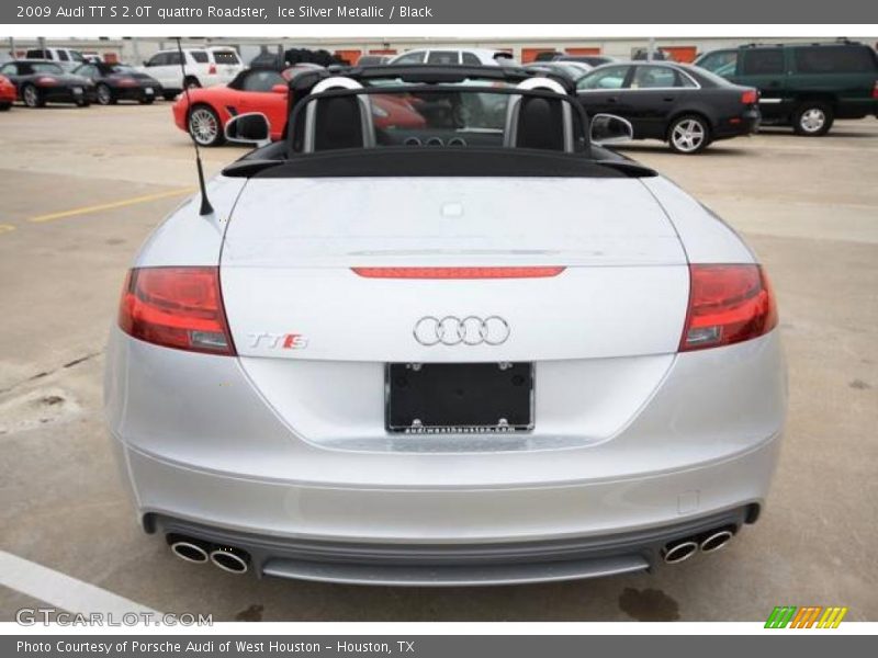 Ice Silver Metallic / Black 2009 Audi TT S 2.0T quattro Roadster