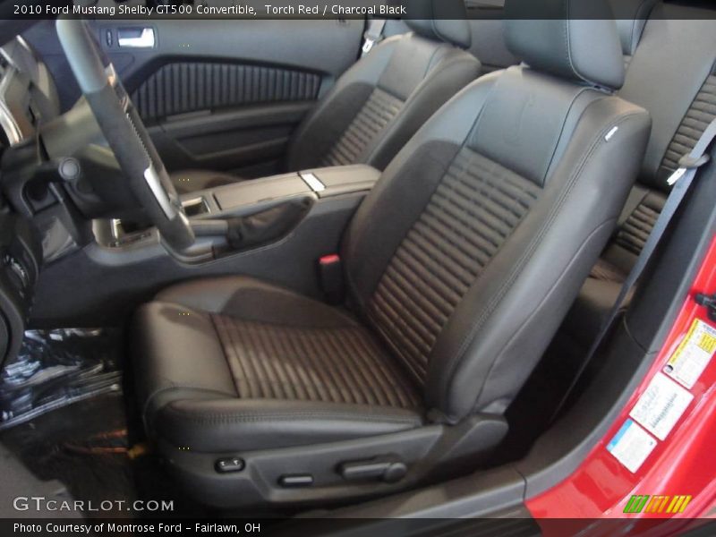 Torch Red / Charcoal Black 2010 Ford Mustang Shelby GT500 Convertible