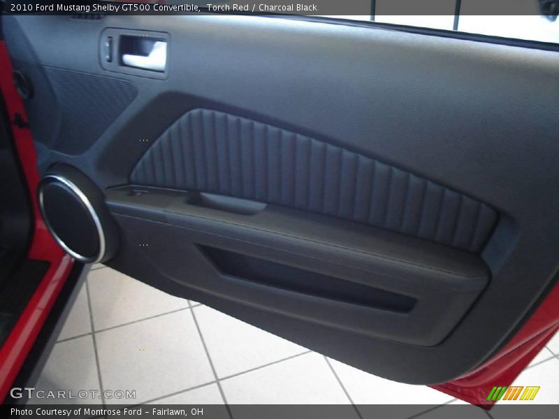 Torch Red / Charcoal Black 2010 Ford Mustang Shelby GT500 Convertible