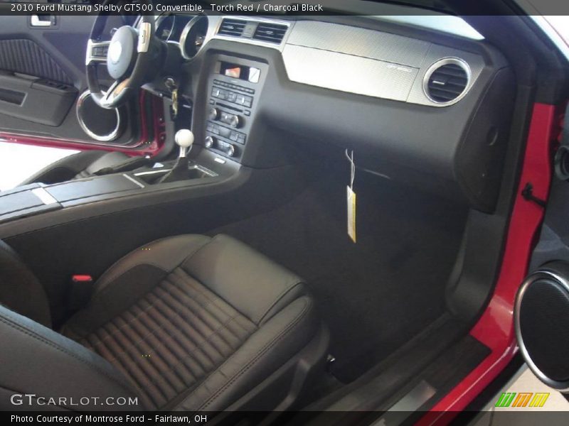 Torch Red / Charcoal Black 2010 Ford Mustang Shelby GT500 Convertible