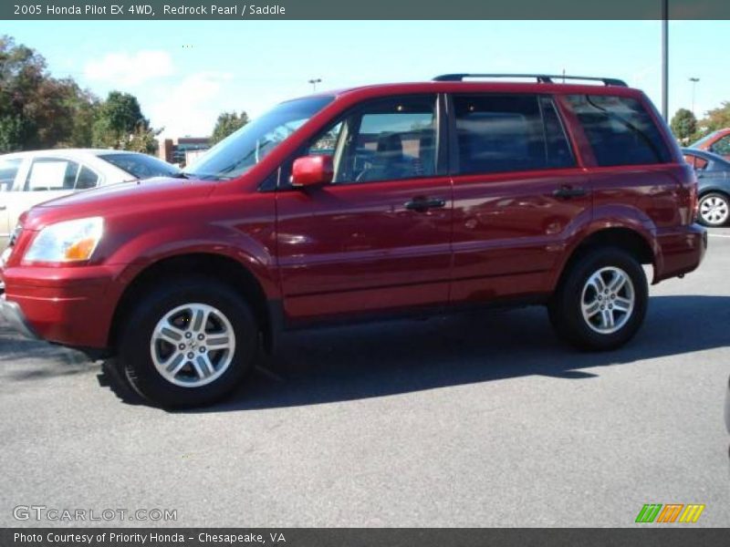 Redrock Pearl / Saddle 2005 Honda Pilot EX 4WD