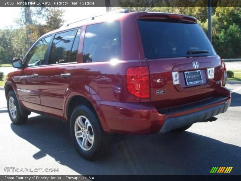 Redrock Pearl / Saddle 2005 Honda Pilot EX 4WD
