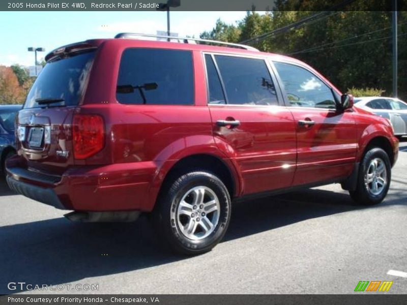 Redrock Pearl / Saddle 2005 Honda Pilot EX 4WD