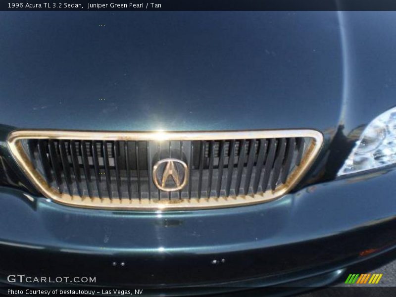 Juniper Green Pearl / Tan 1996 Acura TL 3.2 Sedan