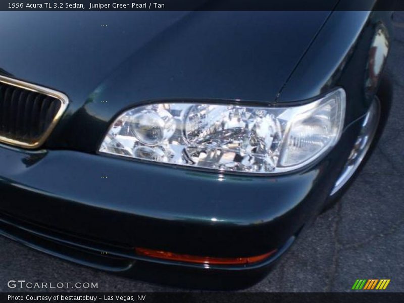Juniper Green Pearl / Tan 1996 Acura TL 3.2 Sedan