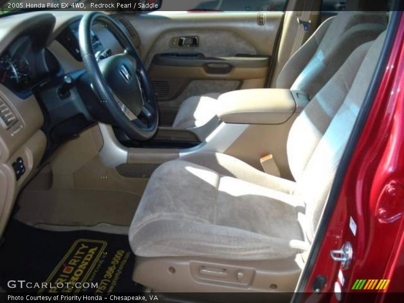Redrock Pearl / Saddle 2005 Honda Pilot EX 4WD