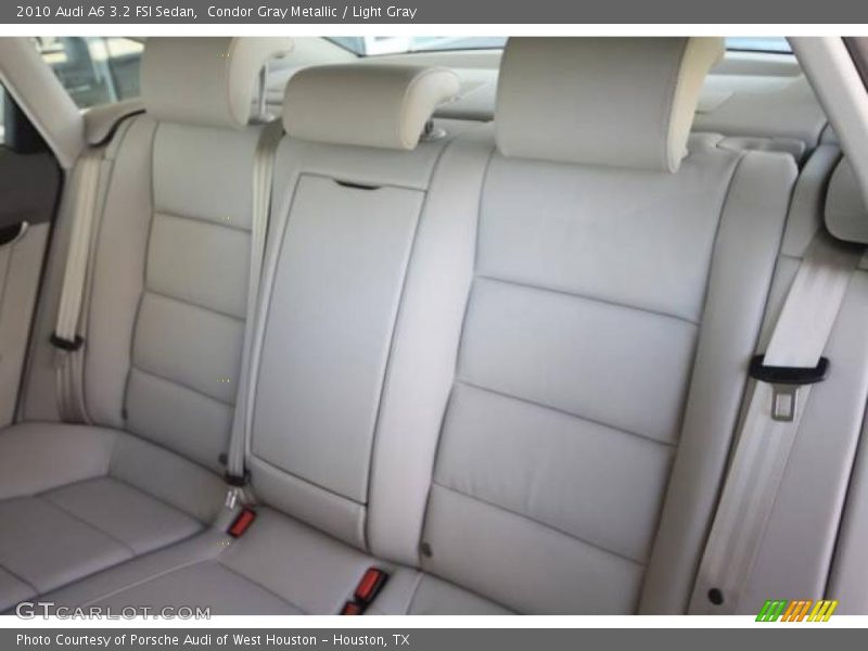 Condor Gray Metallic / Light Gray 2010 Audi A6 3.2 FSI Sedan