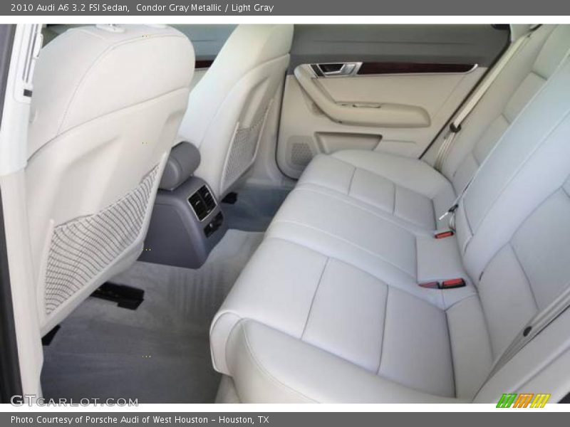 Condor Gray Metallic / Light Gray 2010 Audi A6 3.2 FSI Sedan