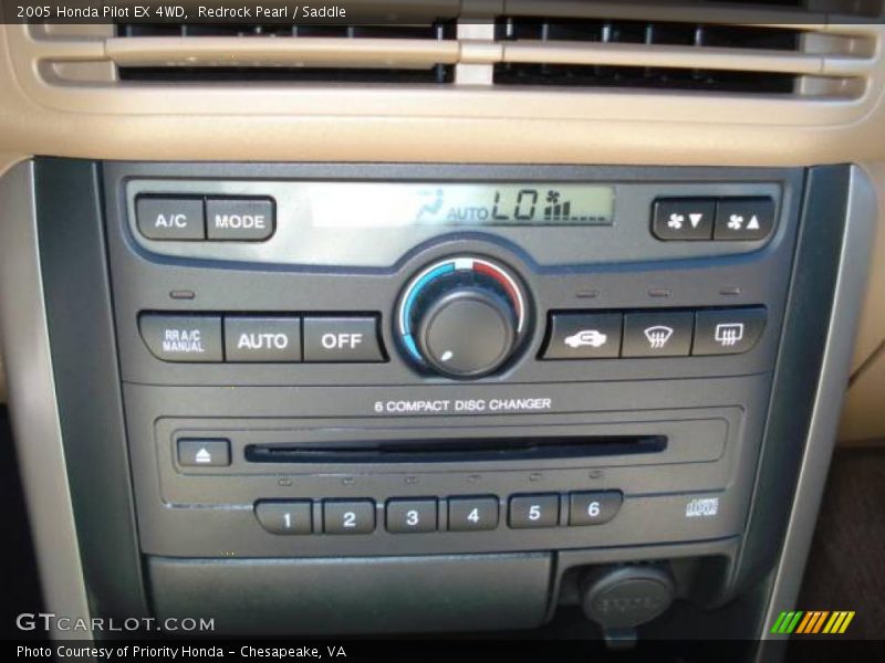 Redrock Pearl / Saddle 2005 Honda Pilot EX 4WD