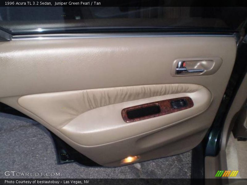 Juniper Green Pearl / Tan 1996 Acura TL 3.2 Sedan