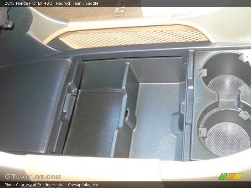 Redrock Pearl / Saddle 2005 Honda Pilot EX 4WD