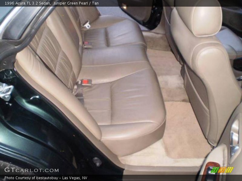 Juniper Green Pearl / Tan 1996 Acura TL 3.2 Sedan