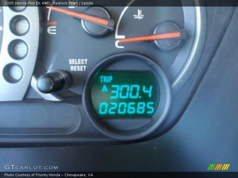 Redrock Pearl / Saddle 2005 Honda Pilot EX 4WD