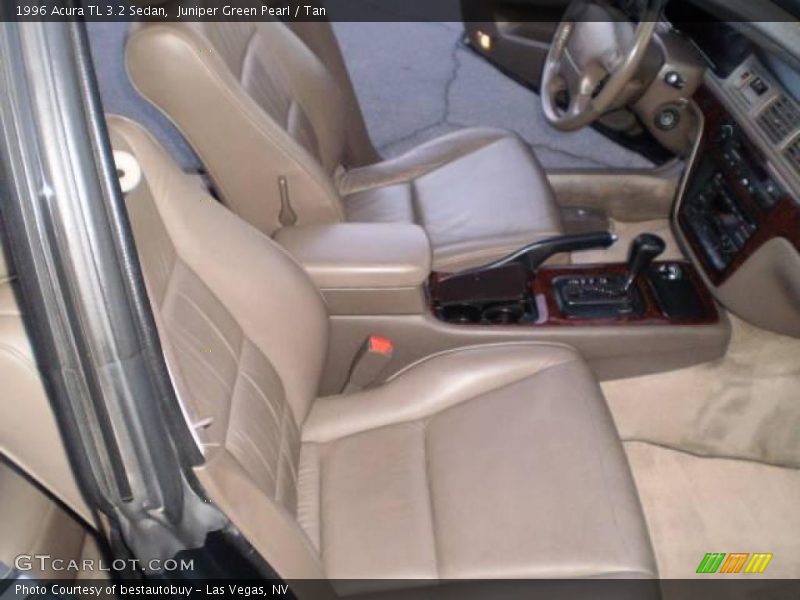 Juniper Green Pearl / Tan 1996 Acura TL 3.2 Sedan
