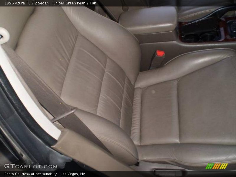 Juniper Green Pearl / Tan 1996 Acura TL 3.2 Sedan
