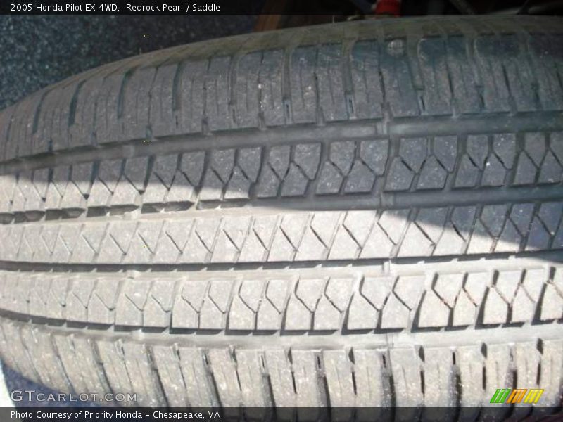 Redrock Pearl / Saddle 2005 Honda Pilot EX 4WD