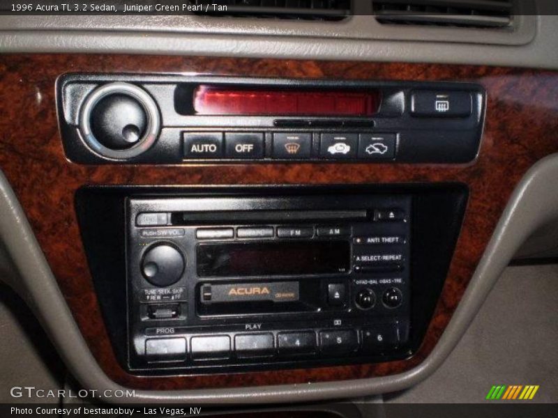 Juniper Green Pearl / Tan 1996 Acura TL 3.2 Sedan