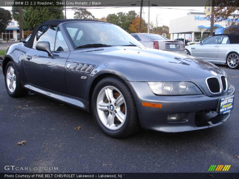 Steel Grey Metallic / Black 2000 BMW Z3 2.3 Roadster