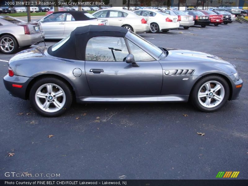 Steel Grey Metallic / Black 2000 BMW Z3 2.3 Roadster