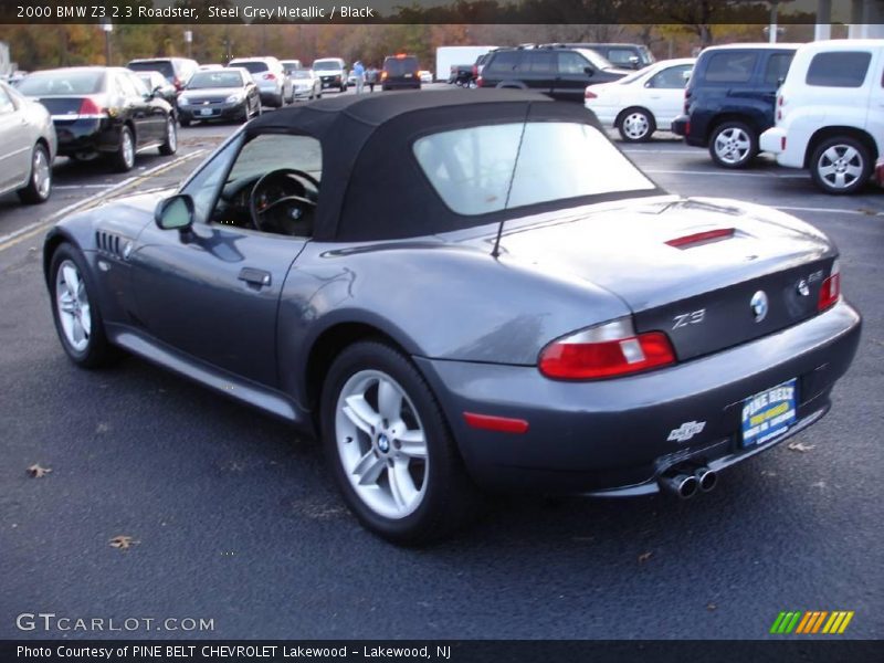 Steel Grey Metallic / Black 2000 BMW Z3 2.3 Roadster